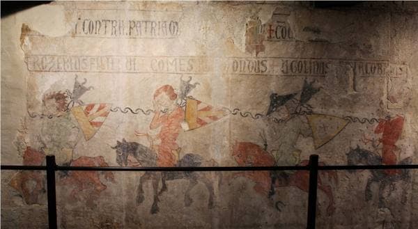 Pittura infamante - Salone dei Cavalieri - Broletto - Brescia