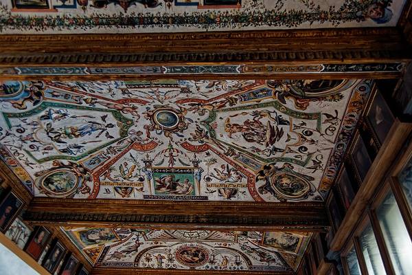 Firenze / Florence - Galleria degli Uffizi - Eastern Corridor - Ceiling